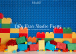 Build Them Up by Lilly Bear Studio Props sold by Lilly Bear Studio Props, blocks - blue - boys - building blocks - cake