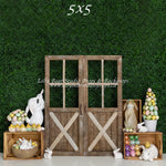 Bunny Garden by Meagan Paige Photography sold by Lilly Bear Studio Props, bunny - cake smash - easter - fabric - FABRIC