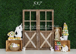Bunny Garden by Meagan Paige Photography sold by Lilly Bear Studio Props, bunny - cake smash - easter - fabric - FABRIC