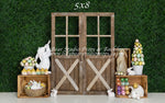 Bunny Garden by Meagan Paige Photography sold by Lilly Bear Studio Props, bunny - cake smash - easter - fabric - FABRIC