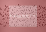 Butterfly Pink - Lilly Bear Studio Props, butter flies, butterflies, Fabric, FABRICS, paper butterflies, Wrinkle Free Fabric
