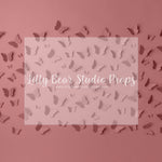 Butterfly Pink - Lilly Bear Studio Props, butter flies, butterflies, Fabric, FABRICS, paper butterflies, Wrinkle Free Fabric