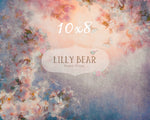 Flower Garden by Lilly Bear Studio Props sold by Lilly Bear Studio Props, blue - butterfly - FABRICS - floral - florals