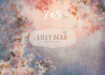 Flower Garden by Lilly Bear Studio Props sold by Lilly Bear Studio Props, blue - butterfly - FABRICS - floral - florals