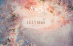 Flower Garden by Lilly Bear Studio Props sold by Lilly Bear Studio Props, blue - butterfly - FABRICS - floral - florals