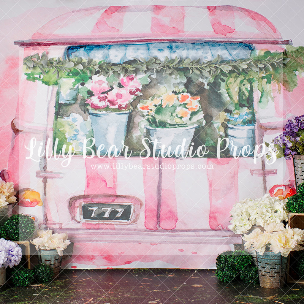 Buy Me Flowers - Lilly Bear Studio Props, barn door, barn doors, boho spring, easter, easter backdrop, easter bunny, easter flowers, FABRICS, farm, spring, spring barn doors