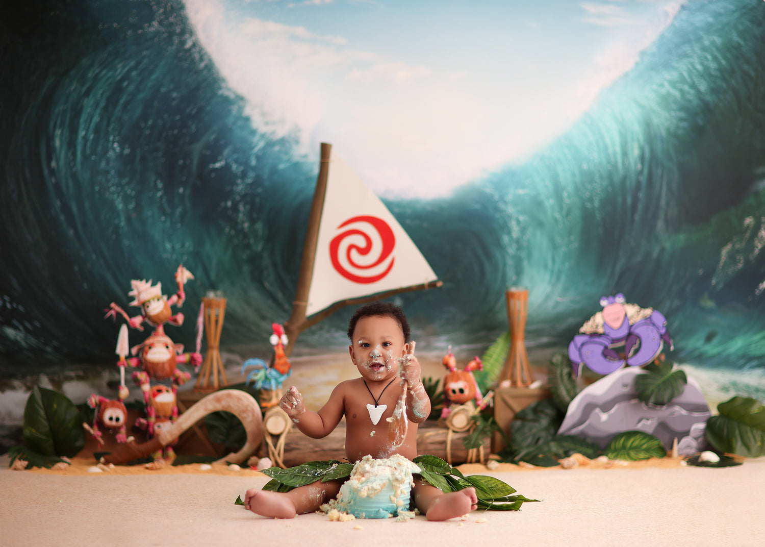 Edge of the Water by Lilly Bear Studio Props sold by Lilly Bear Studio Props, adventure - aloha - cake smash - clouds