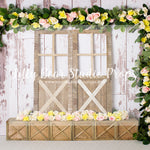 CLIMBING ROSES 4 - Lilly Bear Studio Props, barn door, barn doors, boho spring, FABRICS, farm, floral arch, floral garland, spring, spring barn, spring barn doors