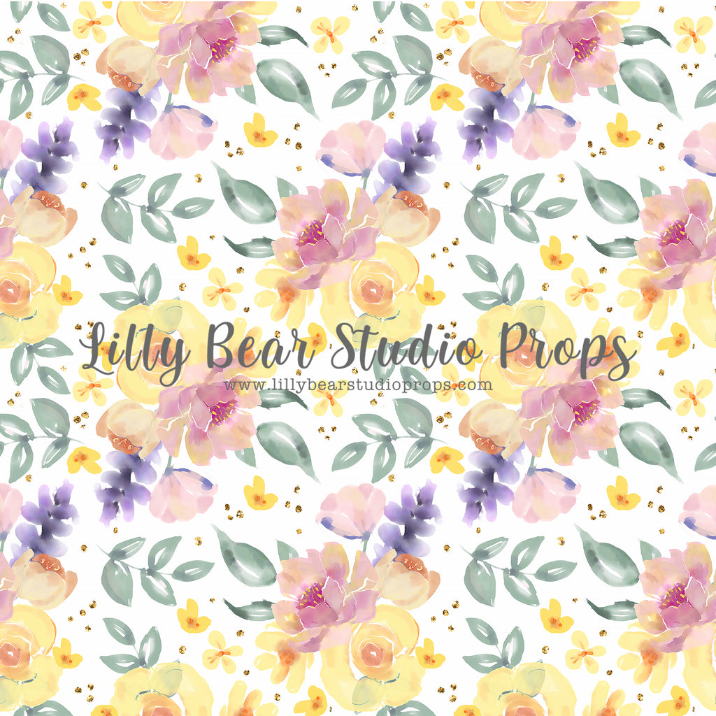 Camila by Lilly Bear Studio Props sold by Lilly Bear Studio Props, fabric - floral - girls - large flowers - pink - pin