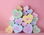 Candy Heart by Fabien Chan Photography sold by Lilly Bear Studio Props, balloon - fabric - FABRICS - girl - girls - hea