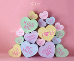 Candy Heart by Fabien Chan Photography sold by Lilly Bear Studio Props, balloon - fabric - FABRICS - girl - girls - hea