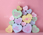 Candy Heart by Fabien Chan Photography sold by Lilly Bear Studio Props, balloon - fabric - FABRICS - girl - girls - hea