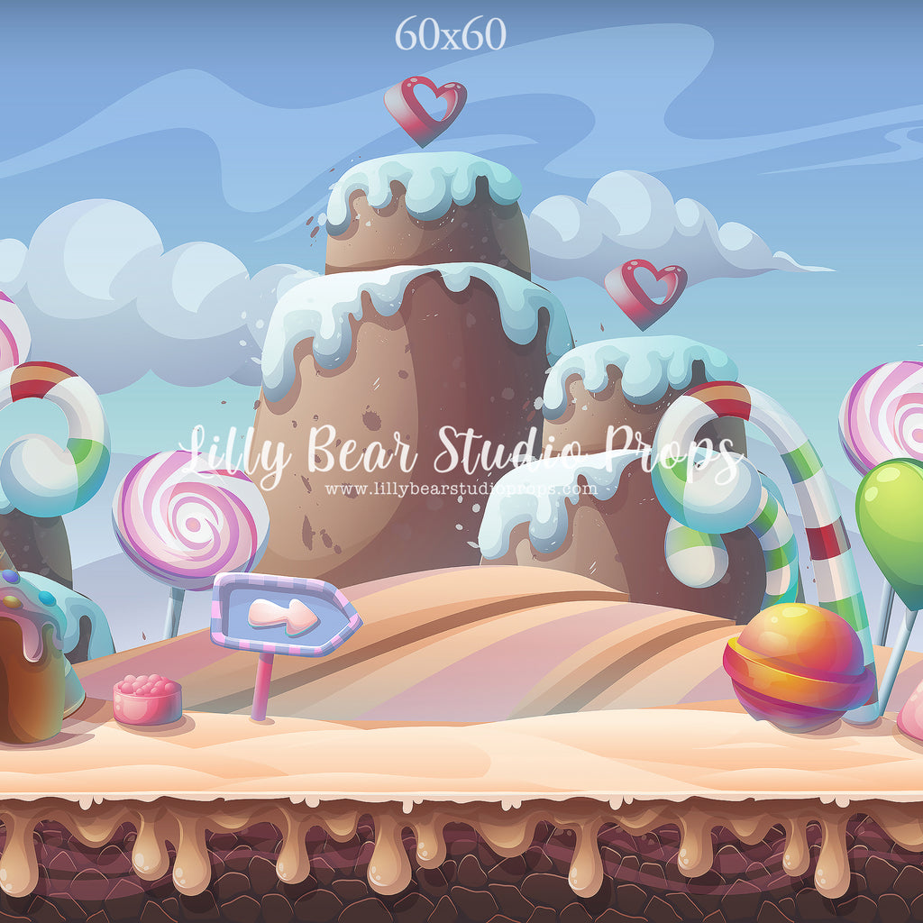 Candyland by Lilly Bear Studio Props sold by Lilly Bear Studio Props, boardga - boardgame - candy - candy river - candy