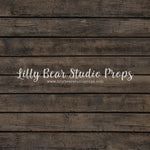 Cedar Horizontal Wood Planks Floor by Lilly Bear Studio Props sold by Lilly Bear Studio Props, barn wood - brown wood