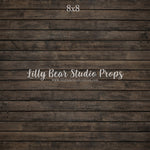 Cedar Horizontal Wood Planks Floor by Lilly Bear Studio Props sold by Lilly Bear Studio Props, barn wood - brown wood