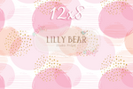 Charmed by Lilly Bear Studio Props sold by Lilly Bear Studio Props, circles - dots - Fabric - FABRICS - girl - lines