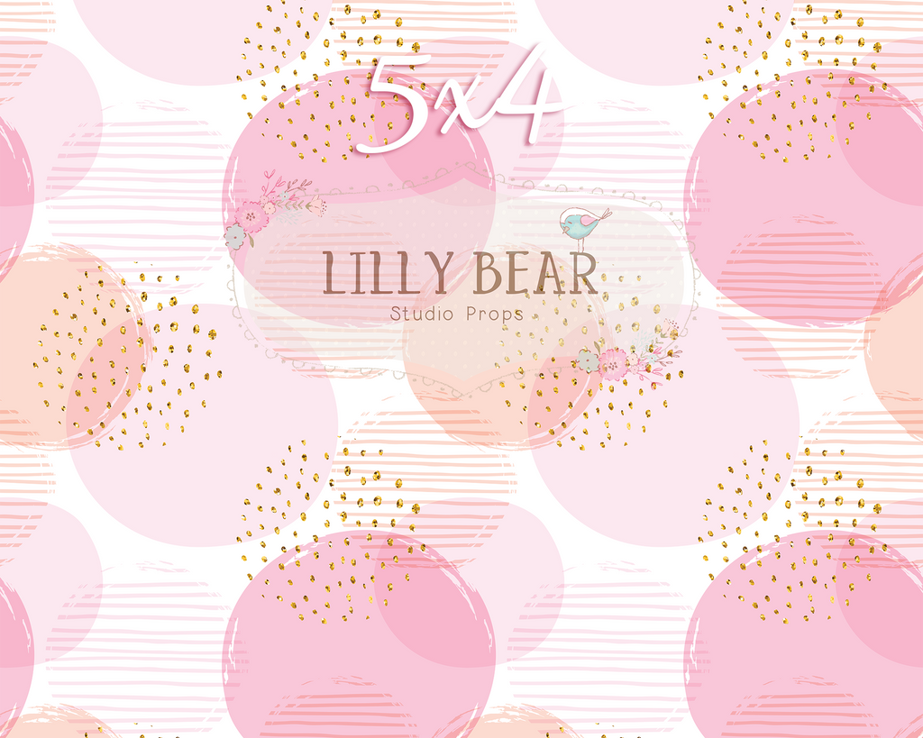 Charmed by Lilly Bear Studio Props sold by Lilly Bear Studio Props, circles - dots - Fabric - FABRICS - girl - lines