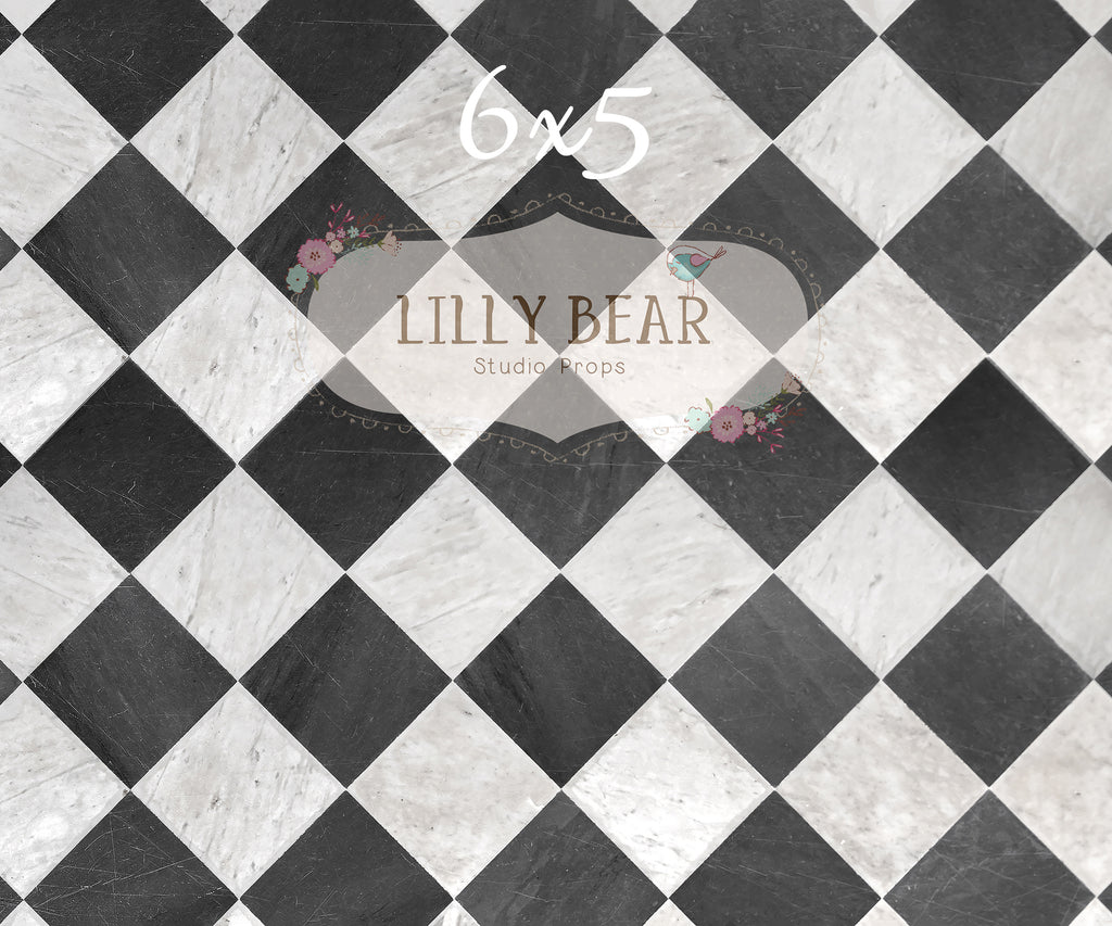 Checkerboard Floor - Lilly Bear Studio Props, FABRICS, FLOORS, mat floors
