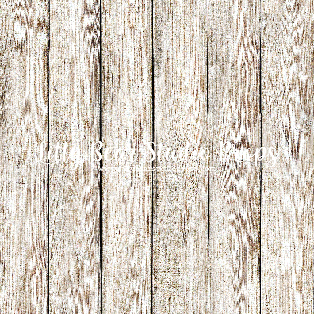Cheerio Vertical Wood Planks Floor by Lilly Bear Studio Props sold by Lilly Bear Studio Props, cream - cream wood - cre