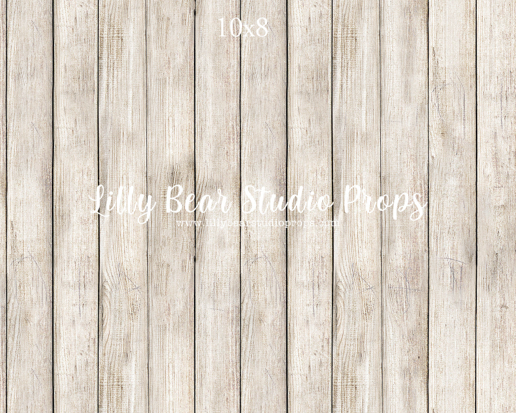 Cheerio Vertical Wood Planks Floor by Lilly Bear Studio Props sold by Lilly Bear Studio Props, cream - cream wood - cre