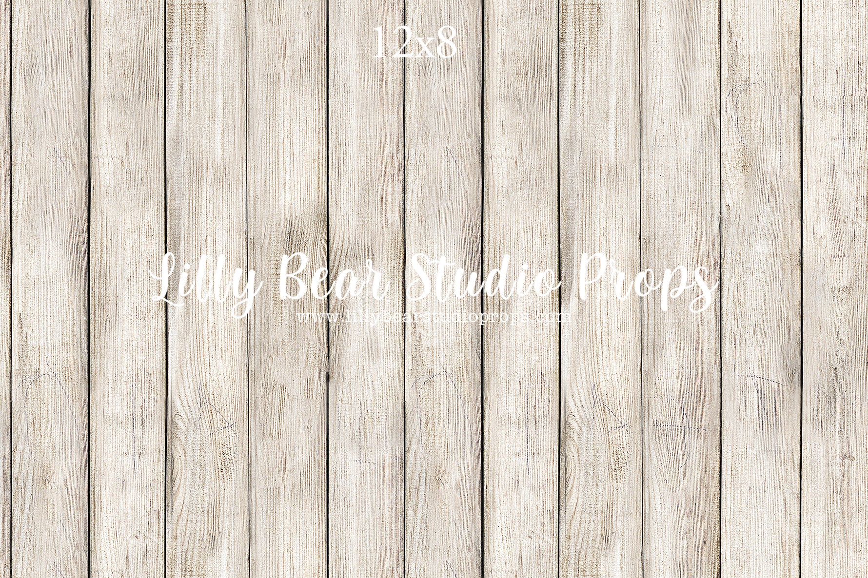 Cheerio Vertical Wood Planks Floor by Lilly Bear Studio Props sold by Lilly Bear Studio Props, cream - cream wood - cre