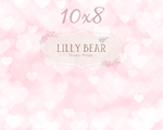 Cherished by Lilly Bear Studio Props sold by Lilly Bear Studio Props, Fabric - FABRICS - heart pattern - hearts - love