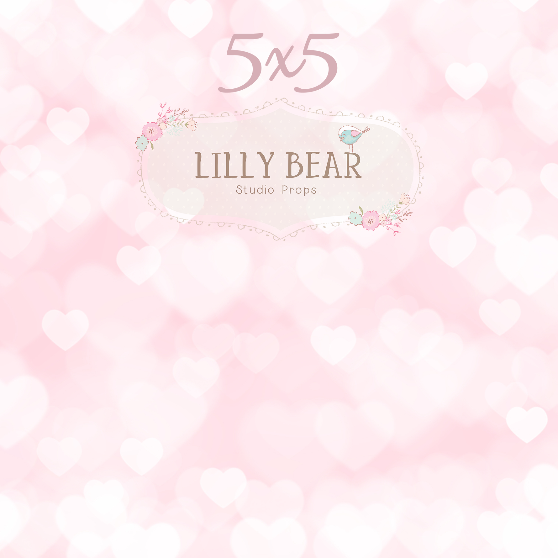Cherished by Lilly Bear Studio Props sold by Lilly Bear Studio Props, Fabric - FABRICS - heart pattern - hearts - love