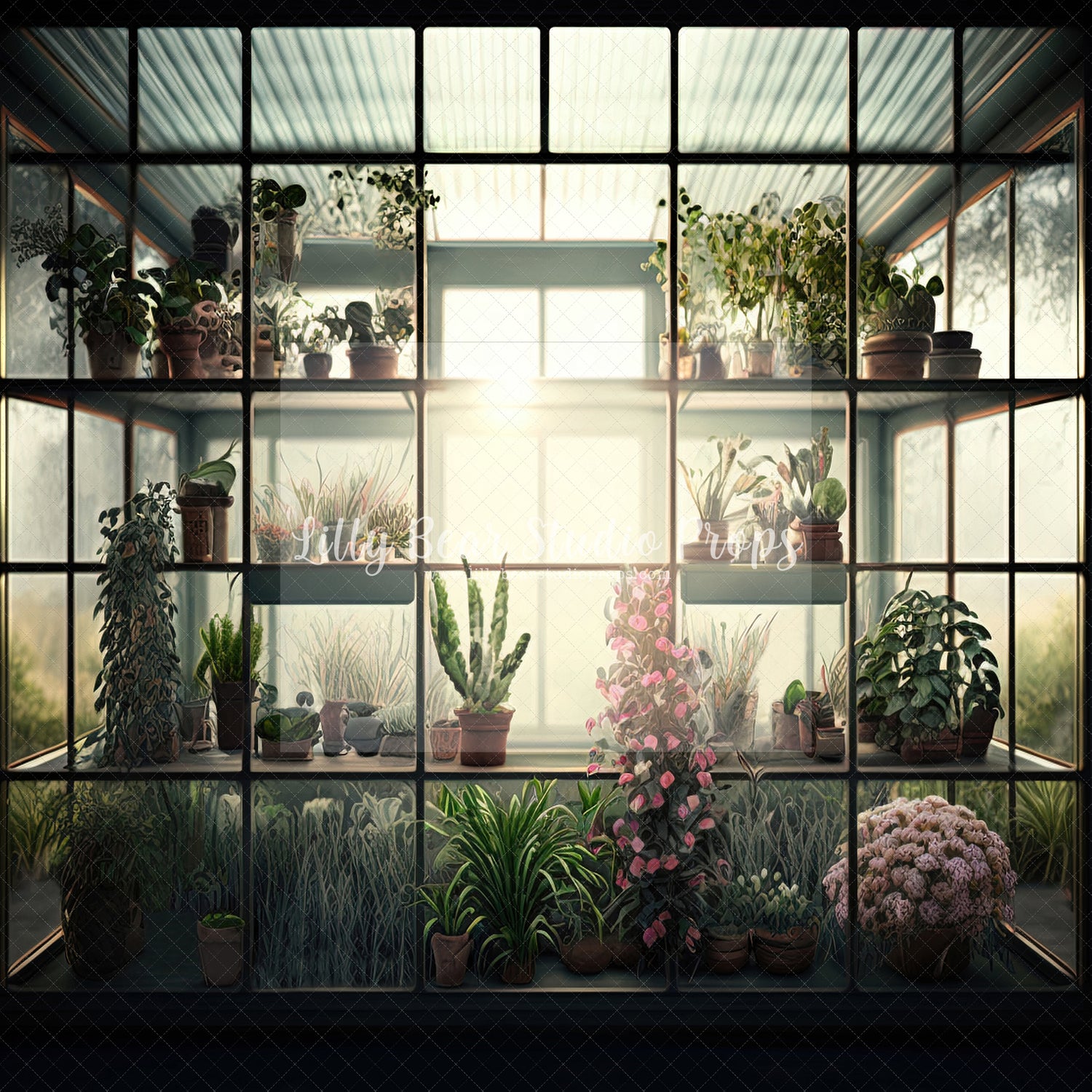 Glass Shelf Greenhouse