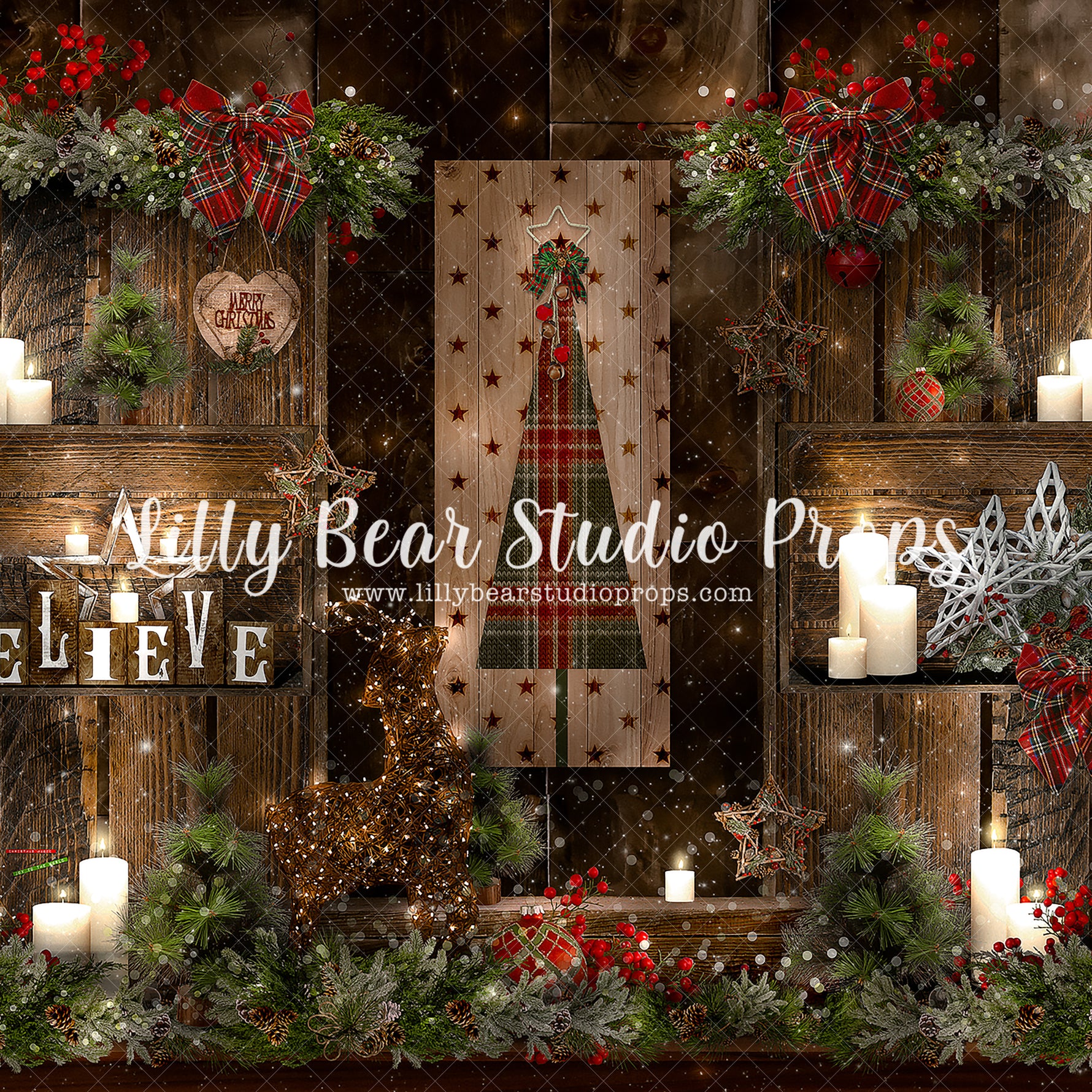 Christmas Candle Crates - Lilly Bear Studio Props, animals, autumn forest, dark forest, enchanted forest, Fabric, FABRICS, forest, forest animals, forest entry, forest floor, forest friends, forest painting, fox, green forest, into the wild, lanterns, little wild one, misty forest, moon, moonlight, moonlight forest, night forest, nighttime, owl, pine forest, pine tree, pine tree forest, pine trees, wild, wild things, woodland forest, Wrinkle Free Fabric