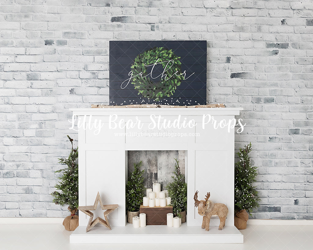 Christmas Gathering by Meagan Paige Photography sold by Lilly Bear Studio Props, christmas - Fabric - holiday - Wrinkle