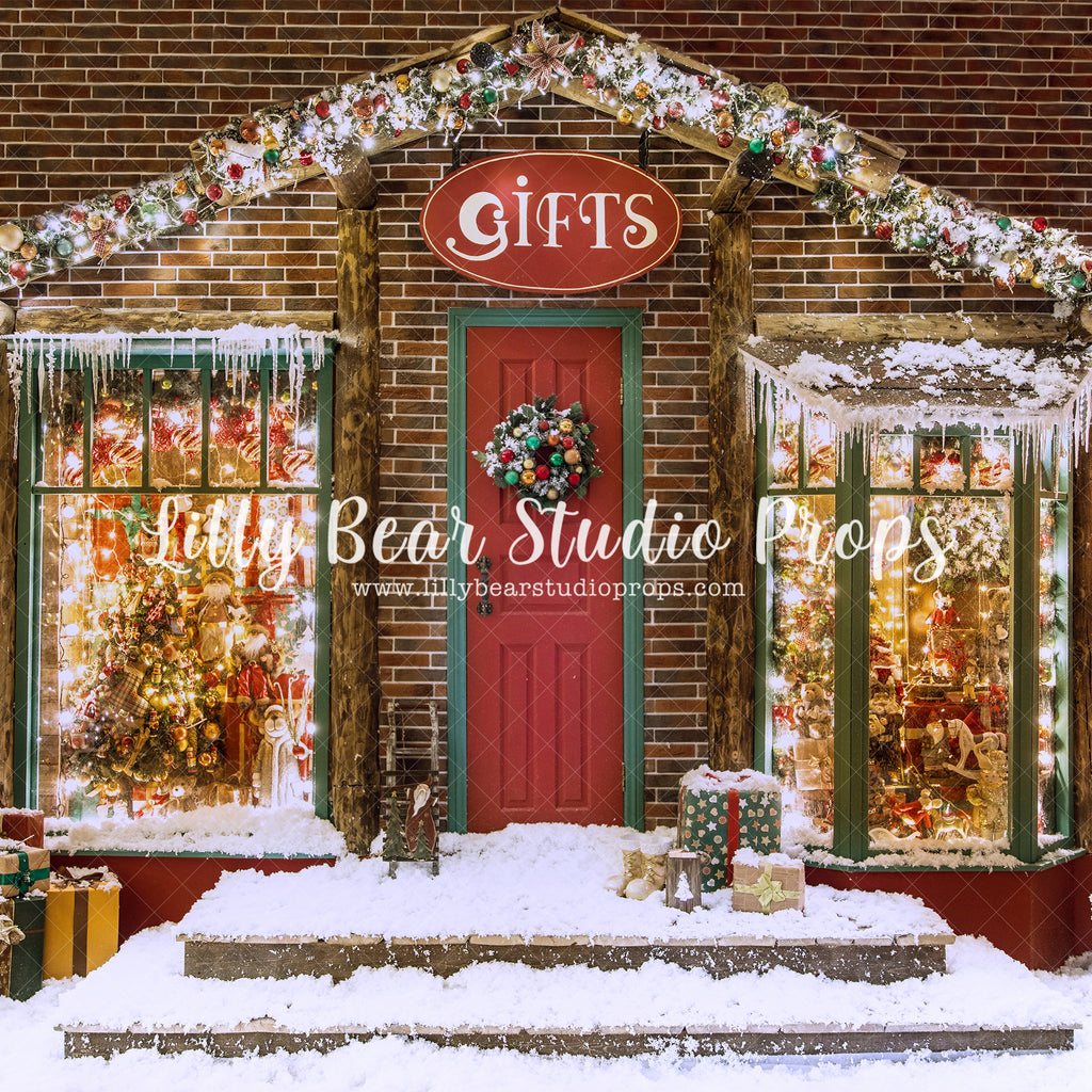 Christmas Gifts by Lilly Bear Studio Props sold by Lilly Bear Studio Props, candles - christmas - christmas fireplace