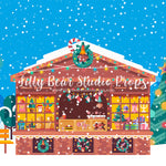 Christmas Jingle Market by Lilly Bear Studio Props sold by Lilly Bear Studio Props, christmas - Fabric - holiday - Wrin