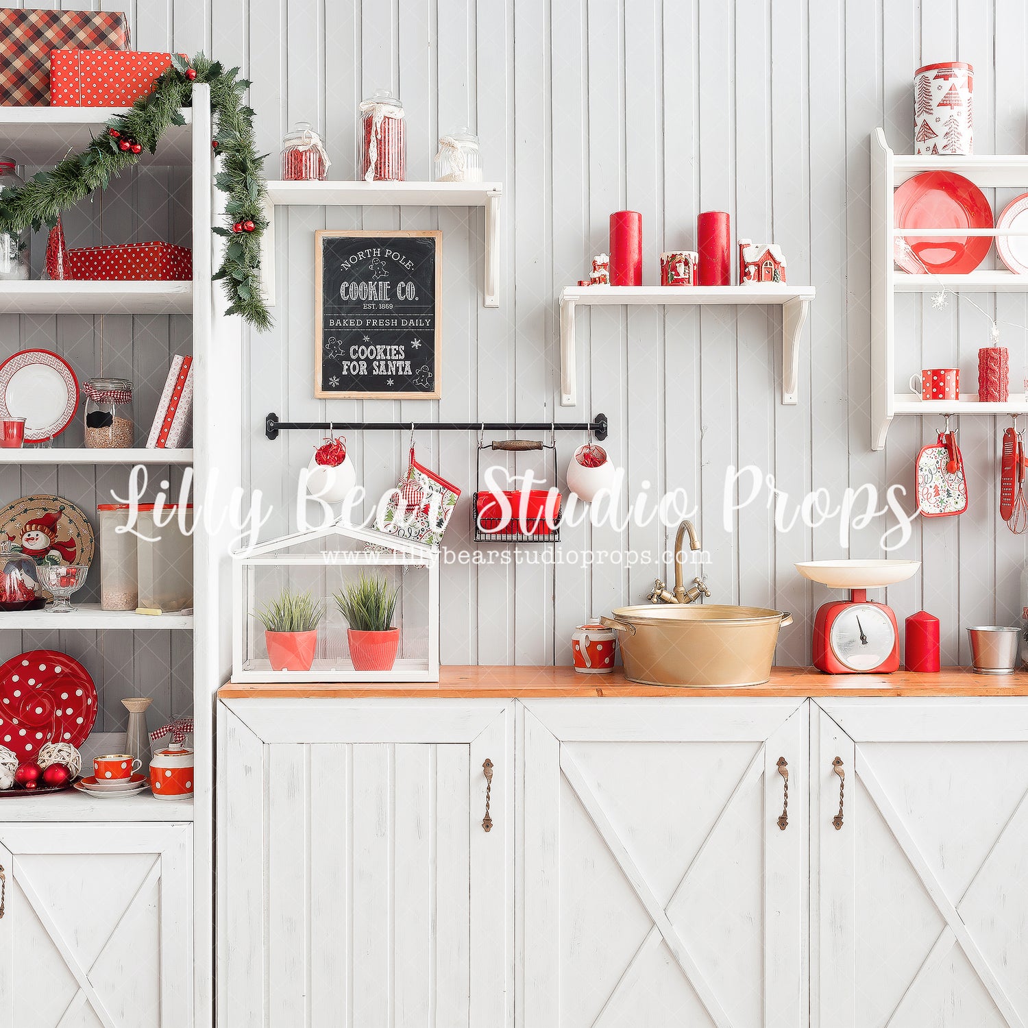 Christmas Kitchen by Lilly Bear Studio Props sold by Lilly Bear Studio Props, baking - christmas - christmas baking - c