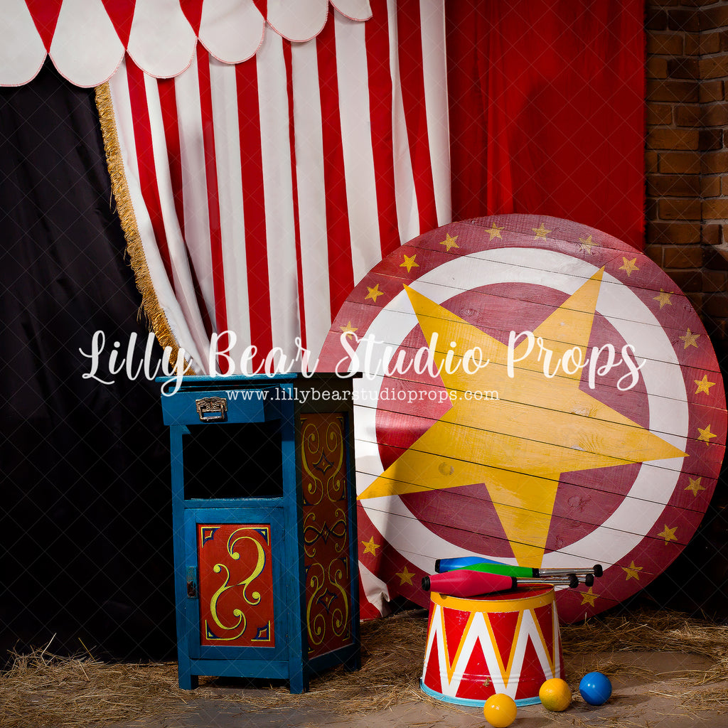 Circus Circus by Jessica Ruth Photography sold by Lilly Bear Studio Props, circus - dumbo - Fabric - FABRICS - ringmast