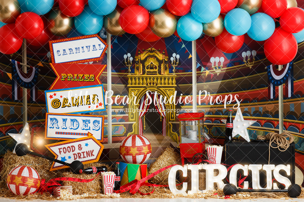 Circus Games - Lilly Bear Studio Props, big top, carnival, circus, circus fair, circus fun, circus horse, circus ride, circus tent, Fabric, FABRICS, fair, girl circus, lets go to the circus, magic circus, Wrinkle Free Fabric