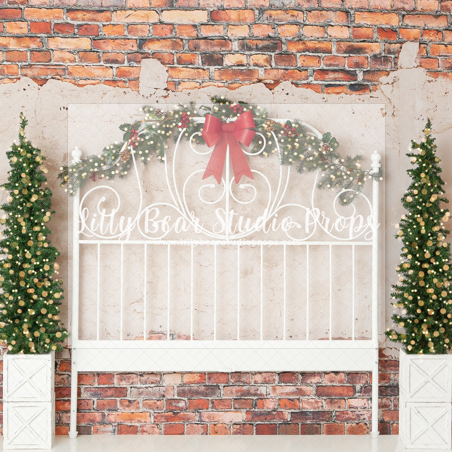 Classic Christmas Slumber - Lilly Bear Studio Props, christmas, Cozy, Decorated, Festive, Giving, Holiday, Holy, Hopeful, Joyful, Merry, Peaceful, Peacful, Red & Green, Seasonal, Winter, Xmas, Yuletide