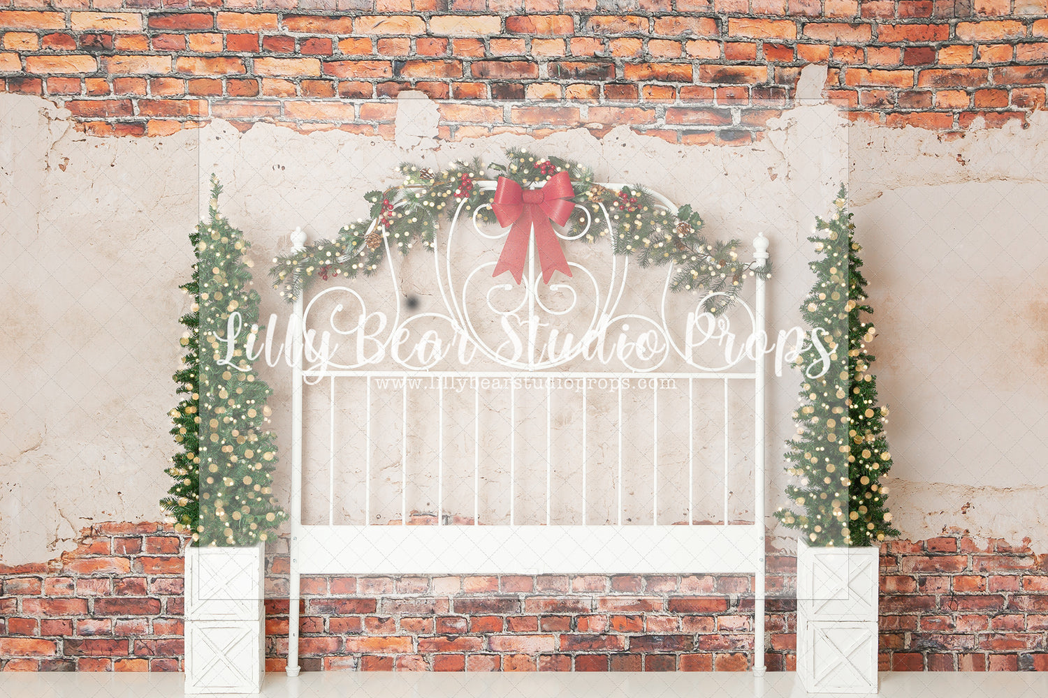 Classic Christmas Slumber - Lilly Bear Studio Props, christmas, Cozy, Decorated, Festive, Giving, Holiday, Holy, Hopeful, Joyful, Merry, Peaceful, Peacful, Red & Green, Seasonal, Winter, Xmas, Yuletide