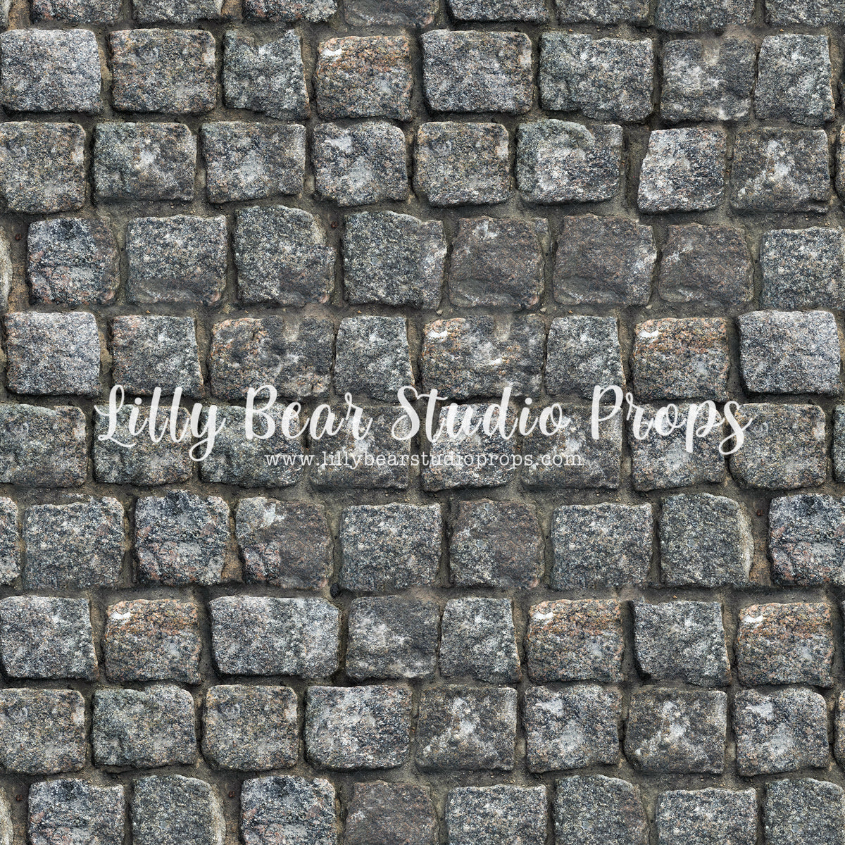 Classic Cobblestone Floor by Lilly Bear Studio Props sold by Lilly Bear Studio Props, brick - Brick Wall - distressed