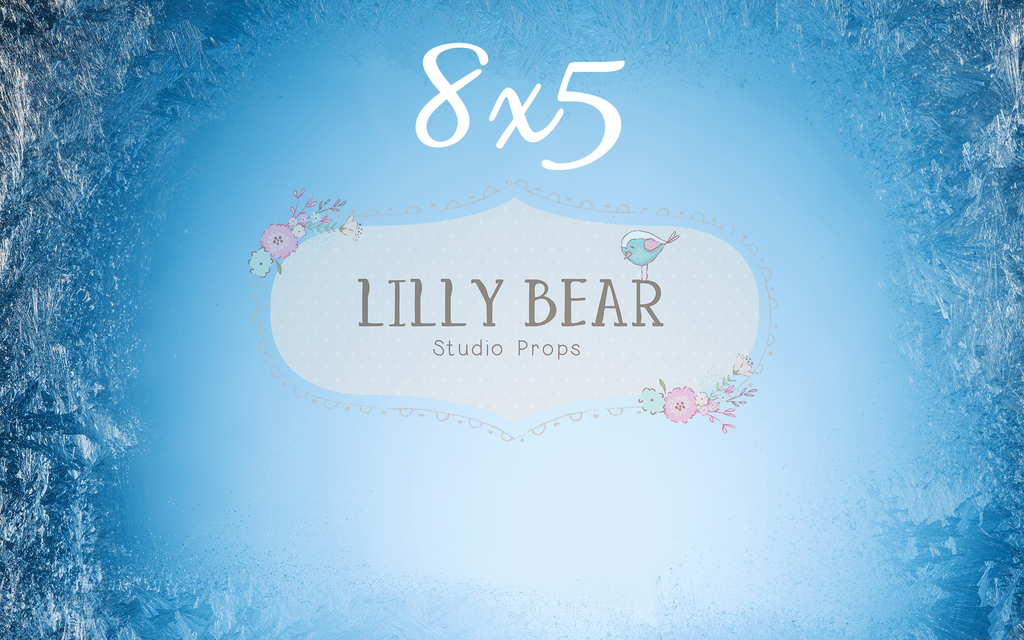 Frozen by Lilly Bear Studio Props sold by Lilly Bear Studio Props, cold - FABRICS - frozen - ice - snow - winter