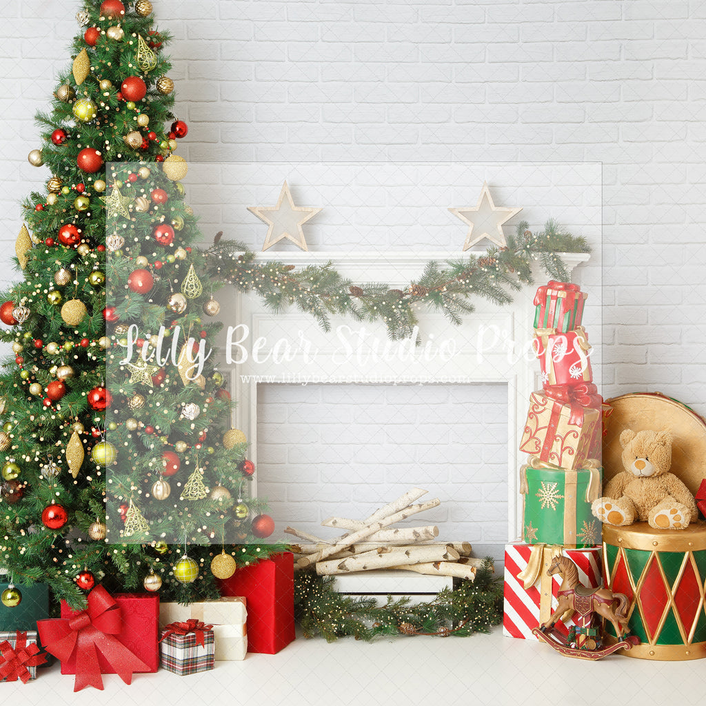 Come Home For Christmas - Lilly Bear Studio Props, christmas, Cozy, Decorated, Festive, Giving, Holiday, Holy, Hopeful, Joyful, Merry, Peaceful, Peacful, Red & Green, Seasonal, Winter, Xmas, Yuletide