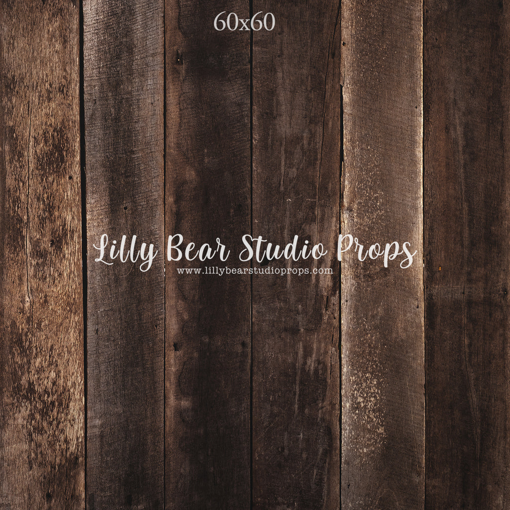 Connor Vertical Wood Planks Floor by Lilly Bear Studio Props sold by Lilly Bear Studio Props, barn wood - brown wood