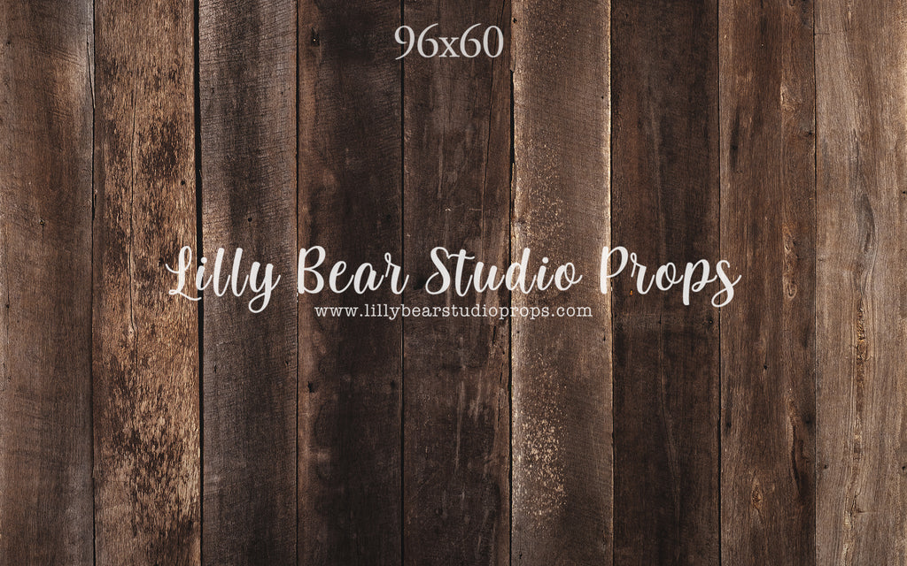 Connor Vertical Wood Planks LB Pro Floor by Lilly Bear Studio Props sold by Lilly Bear Studio Props, barn wood - brown