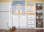 Cookie Kitchen by Angelica Knowland - Lilly Bear Studio Props, chocolate chip cookies, cookie jar, cookie monster, cookies, kitchen, kitchen cabinet, mouse, seasme street, who stole the cookies