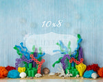 Coral Reef by Lilly Bear Studio Props sold by Lilly Bear Studio Props, baby shark - coral - Fabric - FABRICS - fish - o