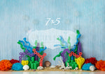 Coral Reef by Lilly Bear Studio Props sold by Lilly Bear Studio Props, baby shark - coral - Fabric - FABRICS - fish - o