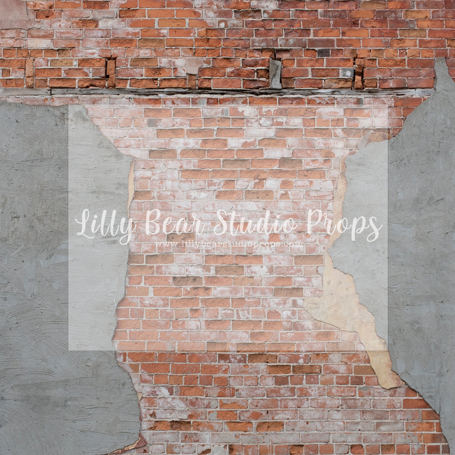 Costa Brick - Lilly Bear Studio Props, alley brick, brick, Brick Wall, cracked brick wall, FABRICS, red brick