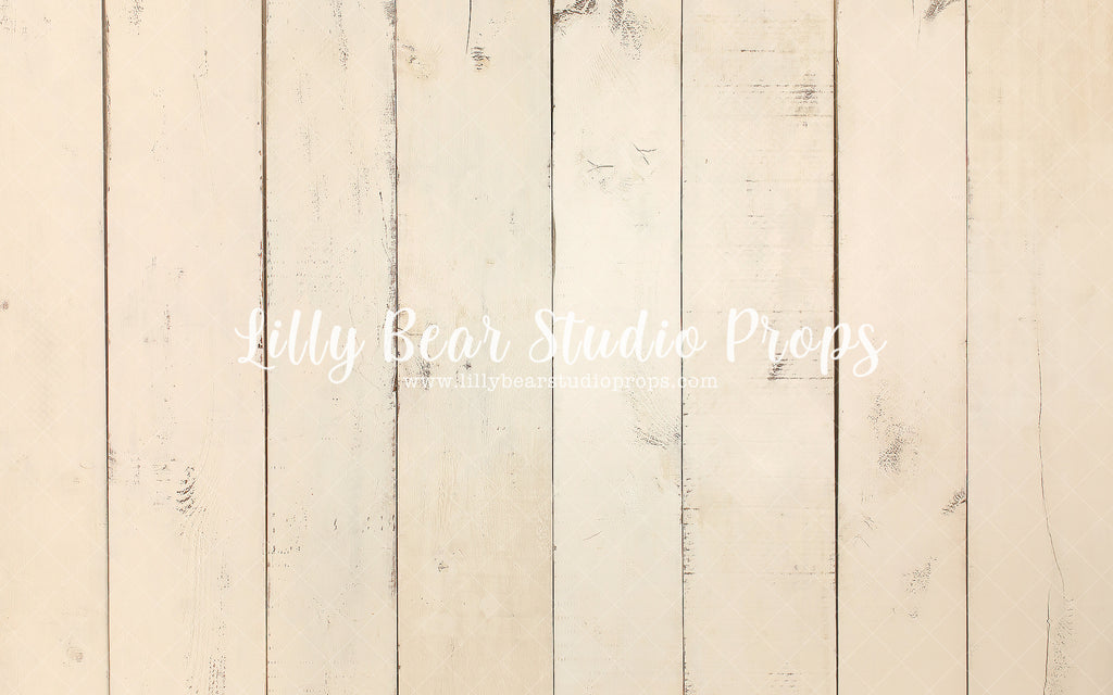 Country Wood Planks Floor by Lilly Bear Studio Props sold by Lilly Bear Studio Props, cream wood - cream wood plank - c