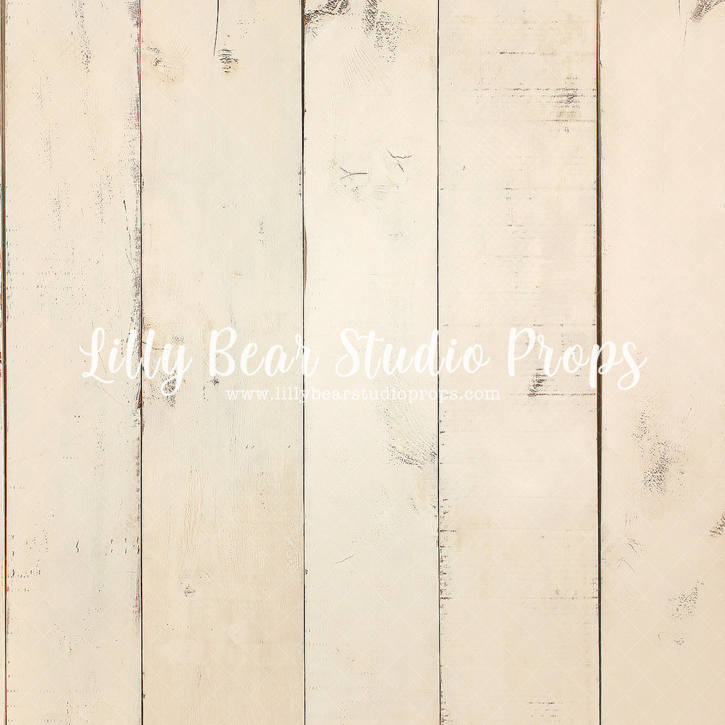 Country Wood Planks Floor by Lilly Bear Studio Props sold by Lilly Bear Studio Props, cream wood - cream wood plank - c