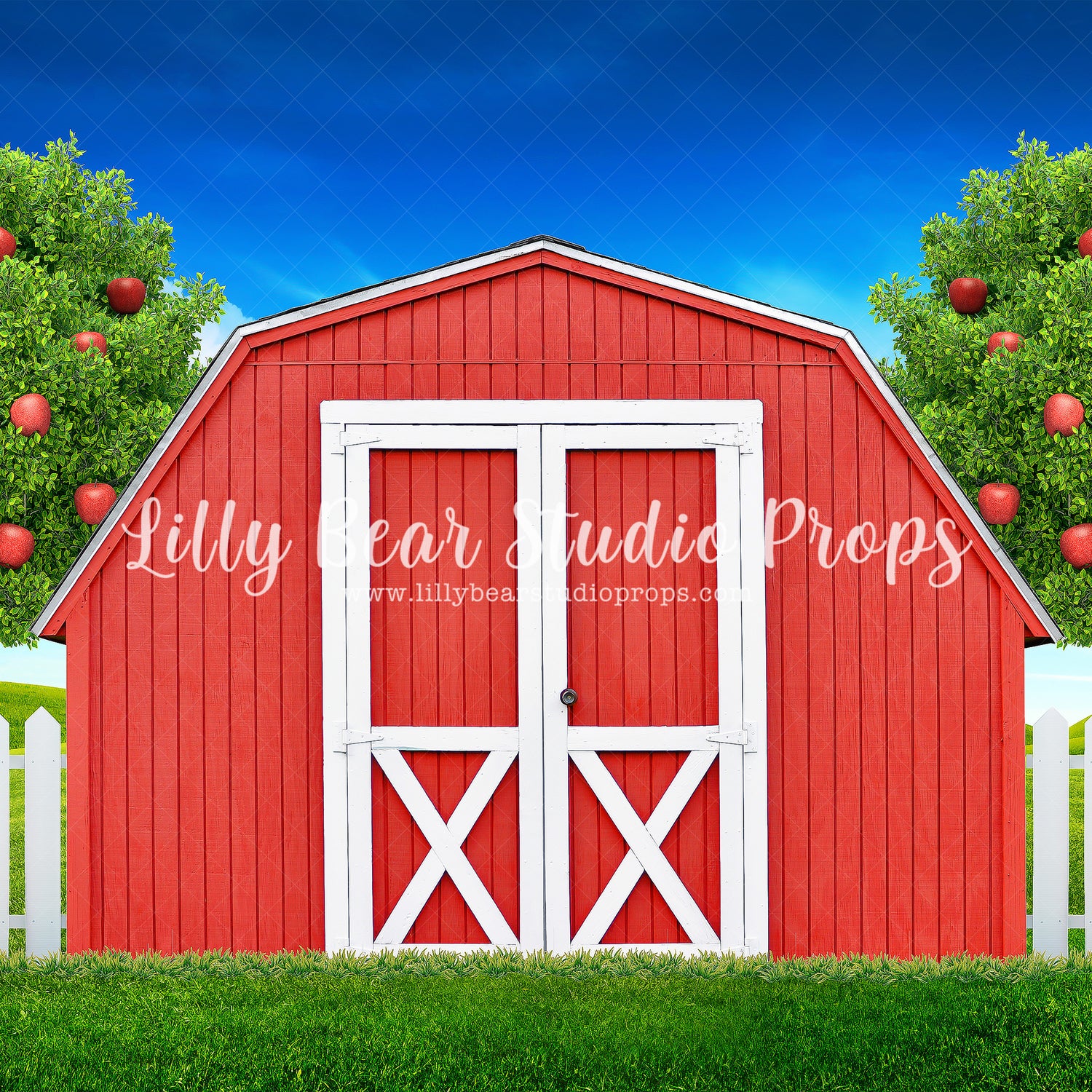Country Farm by Jessica Ruth Photography sold by Lilly Bear Studio Props, animal - animals - apple - apple farm - apple