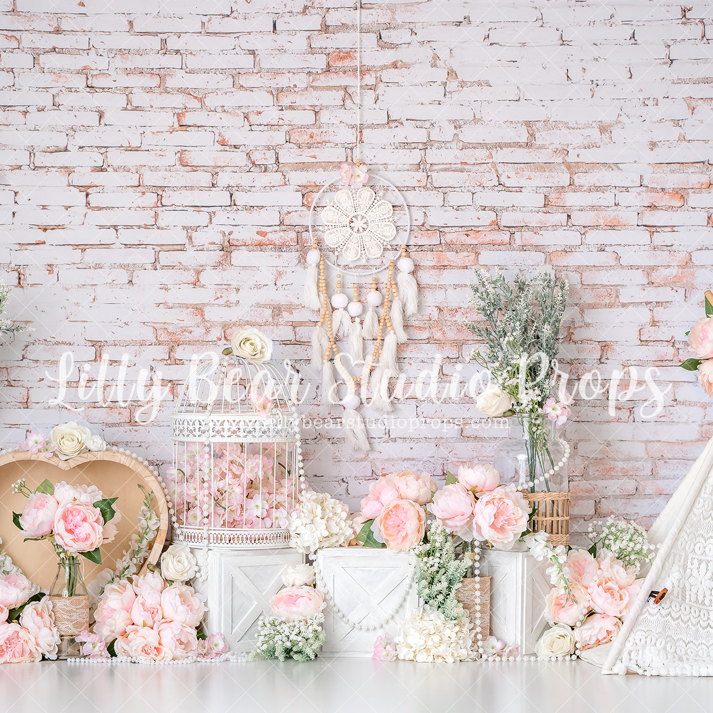 Creamy Floral Boho